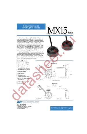 MX153-25-1000-U-T datasheet  